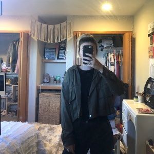 Hardly Worn Nordstrom Dark Green Jacket